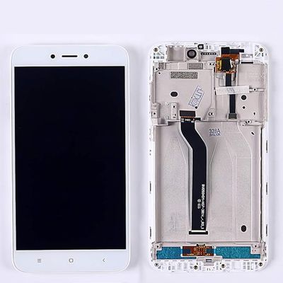 Touch Screen and LCD Display for Xiaomi Redmi 5A Digitizer Sensor Glass Panel Assembly Free Tempered Glass and Tools (White)