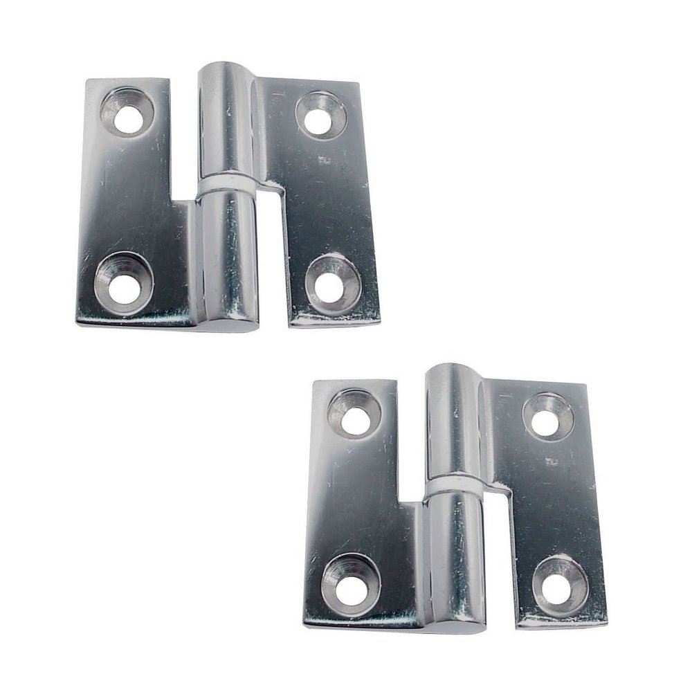 White Water Stainless Take Apart Hinge (2034HS-L - 1-1/2" x 2-3/4, Left)