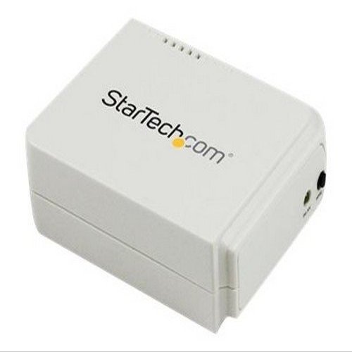 StarTech.com 1 Port USB Wireless N Network Print Server - 802.11 b/g/n - print server