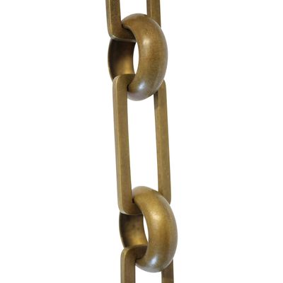 RCH Hardware CH-19-AB Brass Chandelier Chain, Antique Brass (1 Foot)