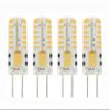 Lamsky G6.35 GY6.35 Bi-Pin Base LED Bulb 12V/24V 2.5 Watt Warm White 3000K Non-dimmable 30W Equivalent(4-Pack) view 1