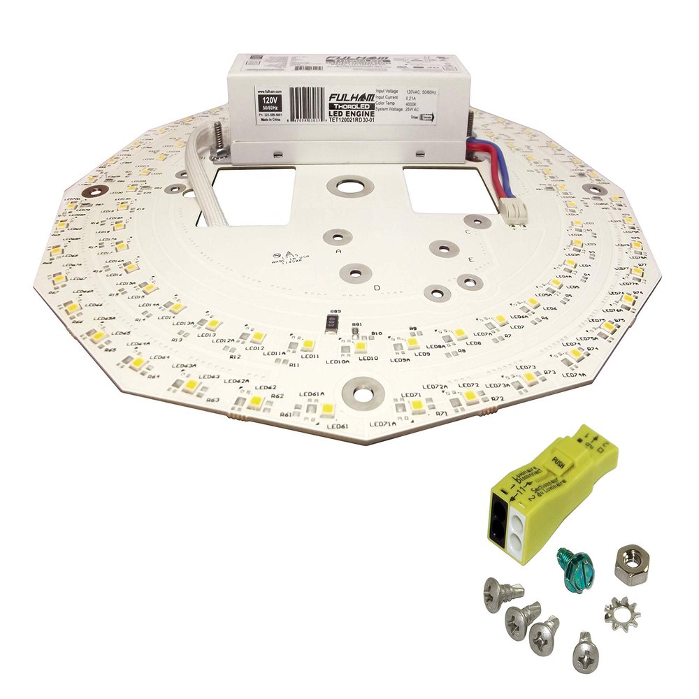 Fulham Lighting 3311 T1A1UNV105P-60E-DST Workhorse Single Channel-Dali Dimming LED Driver, Universal Voltage Input-Programmable 250-1050mA Constant Current Output-60W Max-Linear Case with End Terminals-IP60