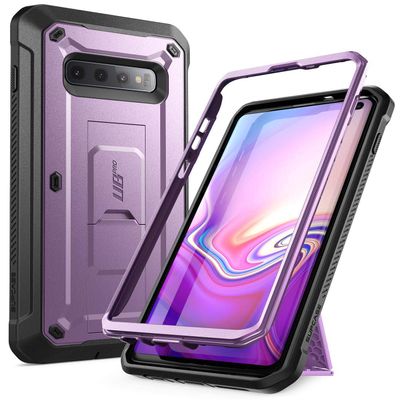 SUPCASE for Samsung Galaxy S10 Case with Built-in Kickstand, Purple