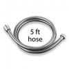 Stainless Steel Shower Hose, PVC-Free Silicon Innerlining (5-ft) view 1