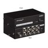 AuviPal 8-Port (1 Input 8 Output) BNC Video Splitter Box 1080P Coaxial Distributor Amplifier for Video Monitoring System CCTV Security Camera view 3
