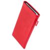 fitBAG Beat Red Custom Tailored Sleeve for LeEco Le Pro 3. Fine Nappa Leather Pouch with Integrated Microfibre Lining for Display Cleaning view 1