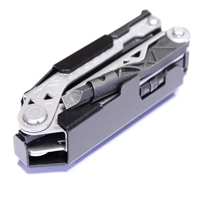 RAE Gear - Center-Drive Sheath Belt Clip Holster Compatible with Gerber Centerdrive Multitool (Tool & BITS NOT Included) 1.5" Spring Steel Belt Clip