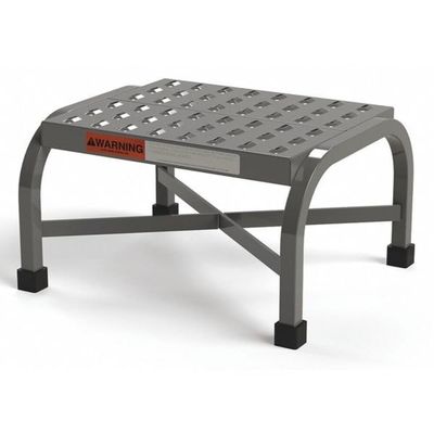 EGA Products Step Stool [Made in USA], Perforated Tread, Welded, OSHA Compliant, 16"x14" Platform, Heavy Duty 350 lbs. Capacity, 10.5" Tall