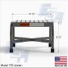 EGA Products Step Stool [Made in USA], Perforated Tread, Welded, OSHA Compliant, 16"x14" Platform, Heavy Duty 350 lbs. Capacity, 10.5" Tall view 2