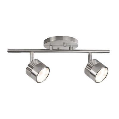 Kuzco Lyra 15in LED Track Light Brushed Nickel