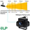 ELP 180degree Fisheye Lens Wide Angle USB Camera 1080P Mini Box Webcam 1080P High Speed UVC USB2.0 PC Camera CMOS OV2710 100fps 60fps 30fps Video Webcam for Computer, Laptop, Jetson Nano view 4