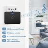 AVANTEK Wireless Doorbell, D-3B Waterproof Door Chime Kit Operating at over 1300 Feet with 2 Plug-In Receivers, 52 Melodies, CD Quality Sound and LED Flash view 2