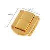 dophee 5Pcs Gold Retro Style Toggle Catch Lock Clasp Box Latch, 0.98"x0.79" view 2