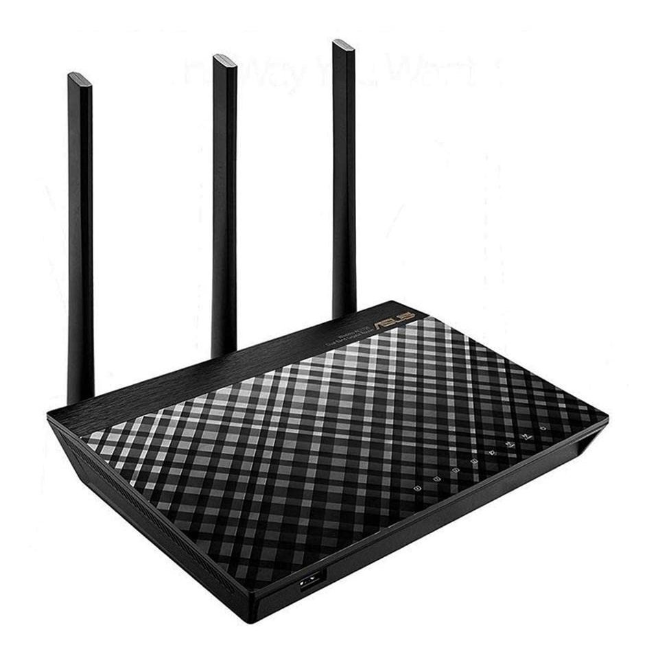ASUS AC1750 WiFi Router (RT-AC66U B1) - Dual Band Gigabit Wireless Internet Router, ASUSWRT, Gaming & Streaming, AiMesh Compatible, Included Lifetime Internet Security, Adaptive QoS, Parental Control