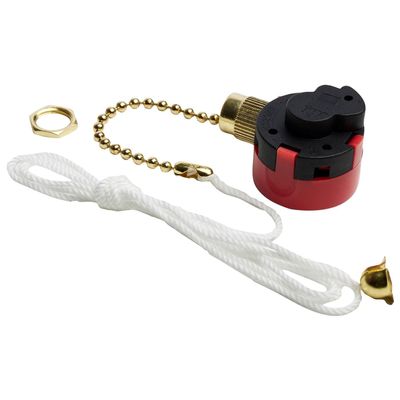 Satco 80-1994 4 Speed Ceiling Fan Switch, Color