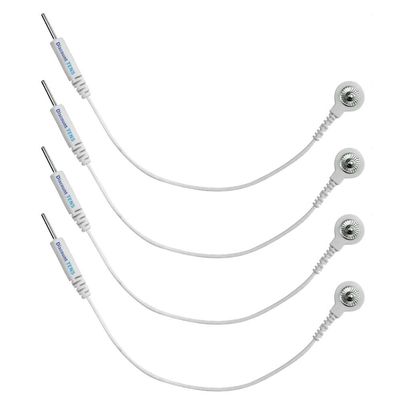 Discount TENS Brand - Adapters: 3.5mm snap to 2mm pin, 4 Pack
