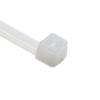 Hellermann Tyton North America T50R9PPC2 High Temp Tie, 8" Long,25 lb. Tensile Strength, PP, Natural, 0.19" Width, 8" Length (Pack of 100) view 1