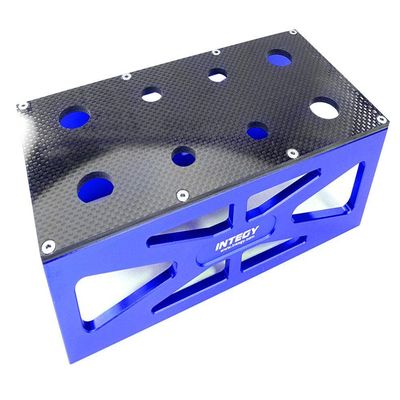 Integy Alloy HD Composite On-Road Car Stand Workstation for 1/10 & 1/8 Size 198x98x63mm