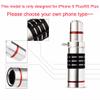Youniker Optical Camera Lens Kit for iPhone 6 Plus,18x Manual Focus Telephoto Lens for iPhone 6S Plus,Including 18x Aluminum Zoom Telescope Camera Lens with Tripod + iPhone6 Plus/6S Plus Case view 2