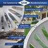GSW FS-DS Heavy Duty Aluminum Dome Sink Drain Strainer Floor Drain Cover for Kitchen, Restaurant, Bar, Buffet or Food Service. 5-1/4" Diameter x 2-1/4"H (5 pcs) view 3