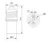 E-Simpo E26/E27 to MR16/Gu5.3/GU4/G4 - Standard E26/E27 Edison Screw Base to MR16 GU5.3 Base Adapter Holder Converter (Aging Adapter) view 3