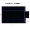 20' x 27' MP Flatbed Truck Tarp - Light Weight Lumber Tarp with 6' Drop view 4