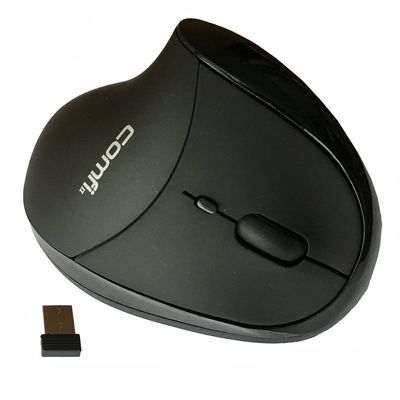 Comfi II Wireless Ergonomic Computer Mouse EM011-BKW, Black