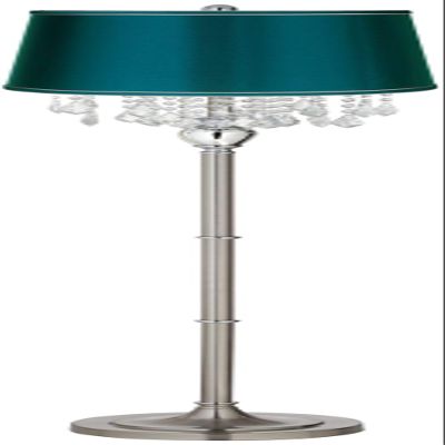 360 Lighting Crystals 62 1/2" Tall Teal Blue and Brushed Nickel Floor Lamp