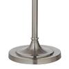 360 Lighting Crystals 62 1/2" Tall Teal Blue and Brushed Nickel Floor Lamp view 3