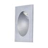 ET2 E41403-SA Alumilux Step Light ADA Compliant Square Outdoor LED Low Voltage Wall Mount, 1-Light 2 Watt, 3"H x 3"W, Satin Aluminum view 1