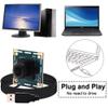 8MP USB Camera Module - Wide Angle 180-Degree Fisheye Lens Webcam Board for Computer, IMX179 4K Security CCTV Camera for Raspberry Pi Mac view 4