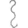 Chain Extension for Hanging Baskets, Planters, Powder Black view 3