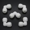 5 PCS 3/8 "x3/8" Tube Push Union Elbow Quick Connect for RO Water Filter Fitting view 2