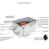 SEAFLO Shower Sump Pump System Box Multi Inlet 12V DC 750GPH view 2