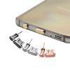 GGGarden Aluminum Android Dust Plug Set Micro USB Port + Earphone Jack Plugs Sim Card Needle For Smartphone - Silver view 3