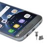 GGGarden Aluminum Android Dust Plug Set Micro USB Port + Earphone Jack Plugs Sim Card Needle For Smartphone - Silver view 4