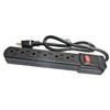 Comprehensive 6-Outlet Surge Protector with 12' Power Cord (Black) view 1