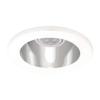 WAC 4in Low Voltage Round Adjustable Recessed Light Trim with Open Specular Reflector in White and White 8W 500 Lumens MR16 LED Lamp, HR-8401 or HR-8402 Housing Sold Separately view 3