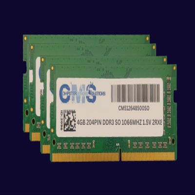CMS 16GB (4X4GB) DDR3 8500 1066MHZ Non ECC SODIMM Memory Ram Compatible with Apple iMac Core 2 Duo 3.06 21.5-Inch (Late 2009) - A33
