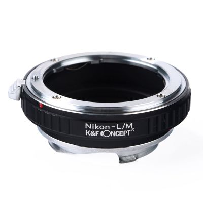 K&F Concept Adapter for Nikon F Mount Lens to Leica M Camera M-P M240 M10