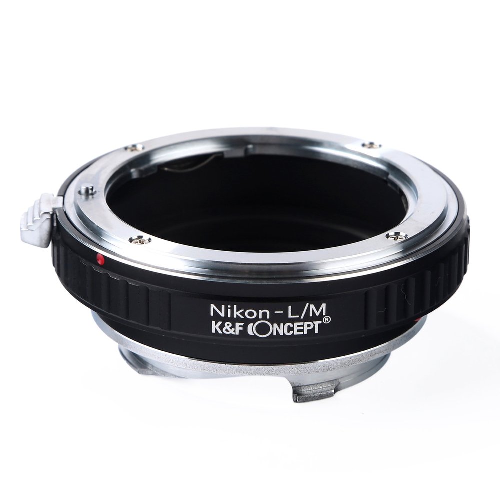 K&F Concept Adapter for Nikon F Mount Lens to Leica M Camera M-P M240 M10