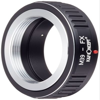 K&F Concept Adapter for Leica M39 Mount Lens to Fujifilm X-T10 X-Pro2 Camera