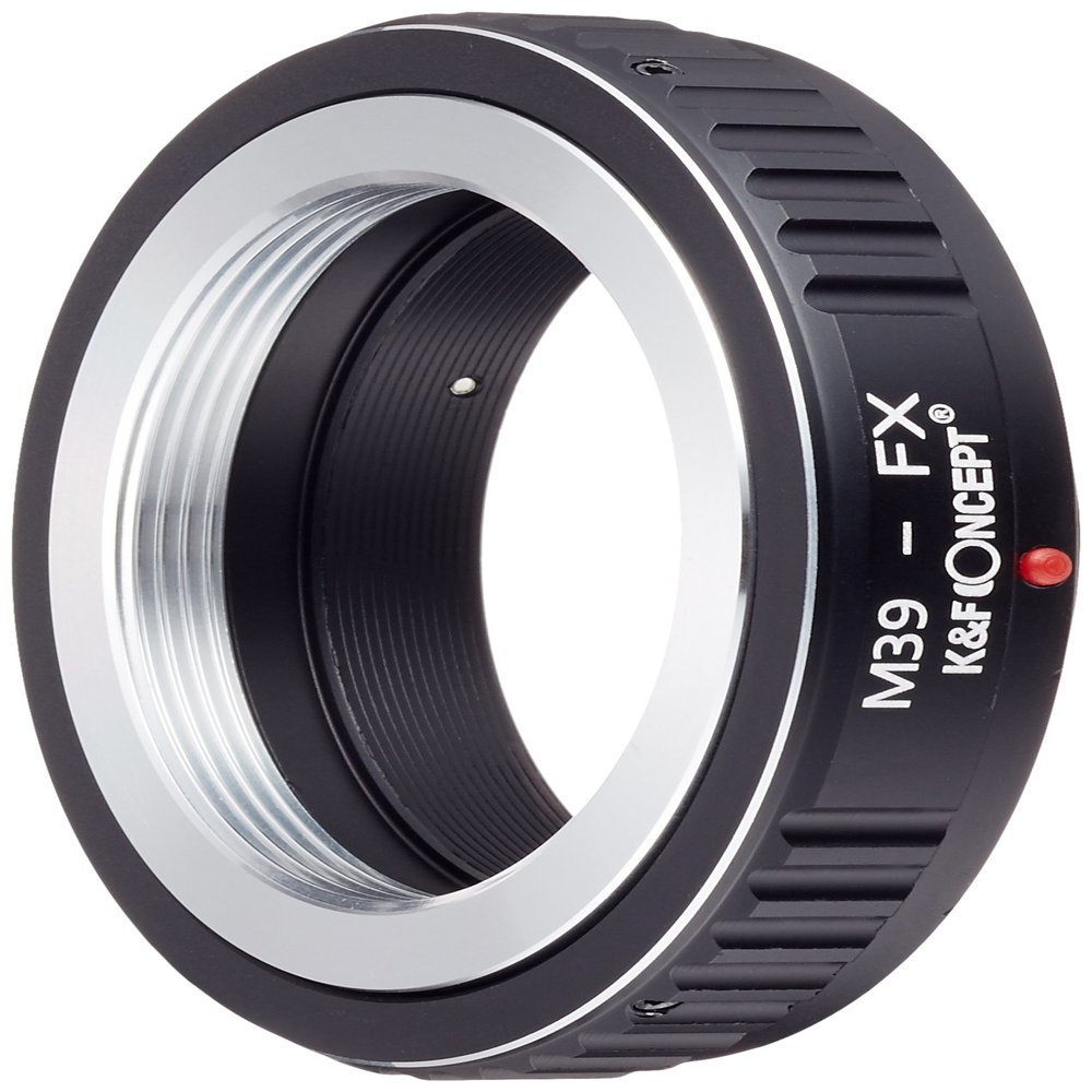 K&F Concept Adapter for Leica M39 Mount Lens to Fujifilm X-T10 X-Pro2 Camera