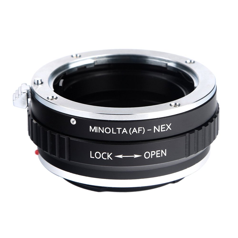 K&F Concept Adapter for Minolta AF Mount Lens to Sony E Mount NEX a5000 A7II,A7R
