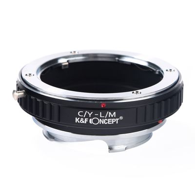 K&F Concept Adapter for Contax Yashica Mount Lens to Leica M Camera M-P M240 M10
