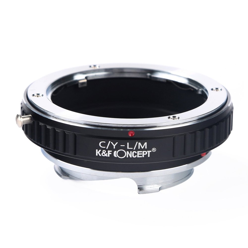 K&F Concept Adapter for Contax Yashica Mount Lens to Leica M Camera M-P M240 M10