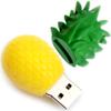 LEIZHAN 4X16GB Fruits USB Flash Drive Cute USB Thumb Drive Memory Stick Pineapple Carrot Banana Strawberry Pen Drive Gift Data Storage U Disk(Pack of 4 Fruits) view 4