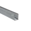 Hellermann Tyton North America 184-23000 High Density Slotted Wall Wiring Duct, 2" x 3", Non-Adhesive, PVC, Gray, 3.07" Height, 2" Width, 6' Length (Pack of 30) view 1