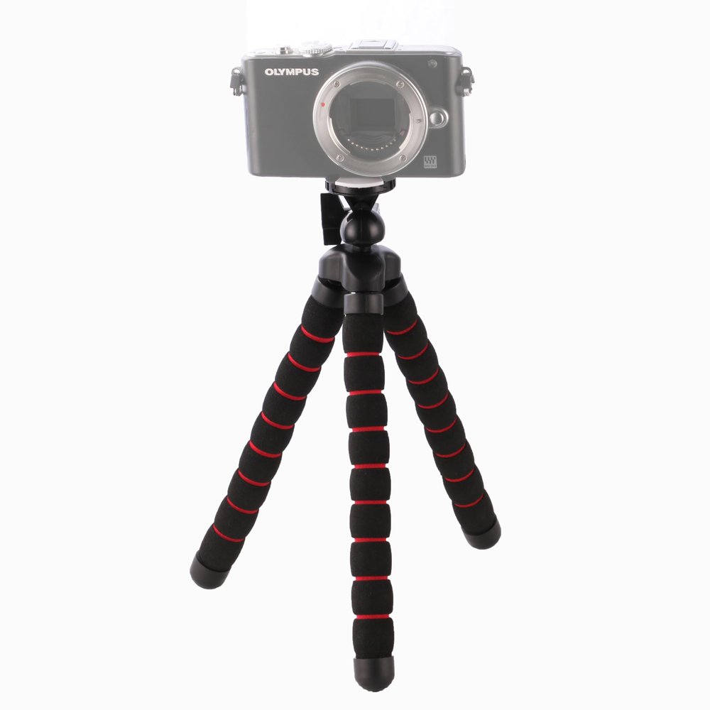 Fotga Flexible Travel Tripod Stand w/Quick Release Plate Locking Knob for Canon EOS M M2 M3 M5 M6 M20 M50 M100 G7X Mark II III for Sony DSC-RX100 III IV A6000 A6300 Olmypus E-M10 II Fujifilm X-Pro