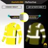 KwikSafety Renaissance MAN Hi Vis Safety Shirt Class 3 / Yellow Large view 3
